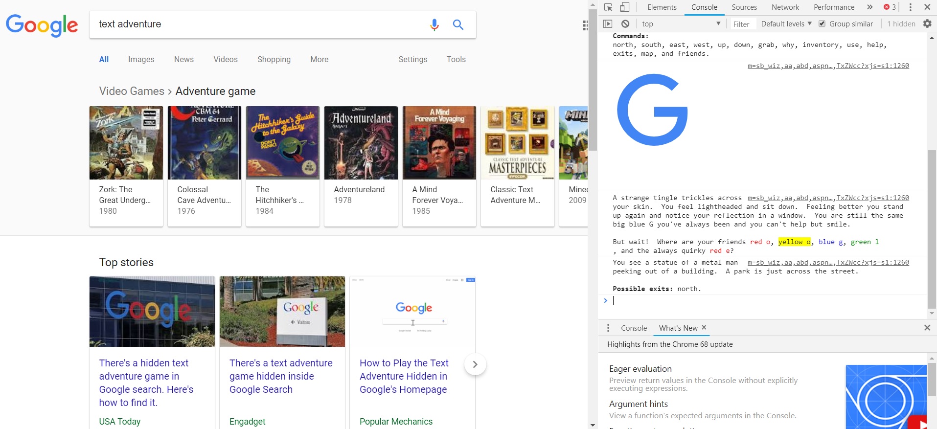 Hidden' Google Search games to check out