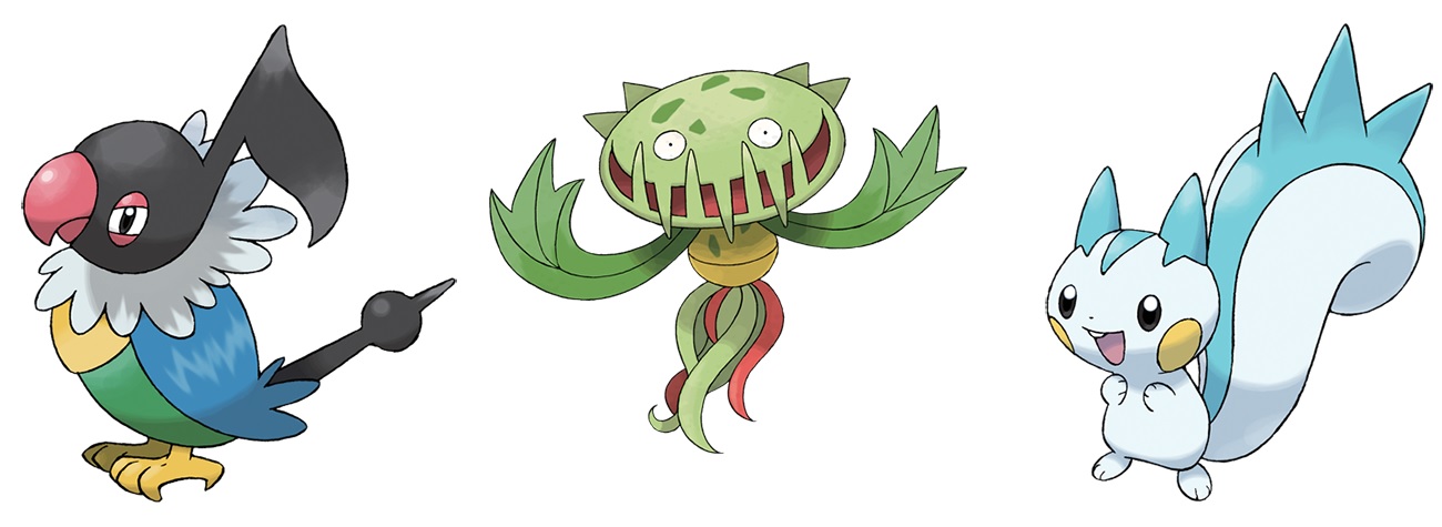 Vazou: New Gen 4 Pokémon Mostramais pokemons com gêneros diferentes - GiroNerd