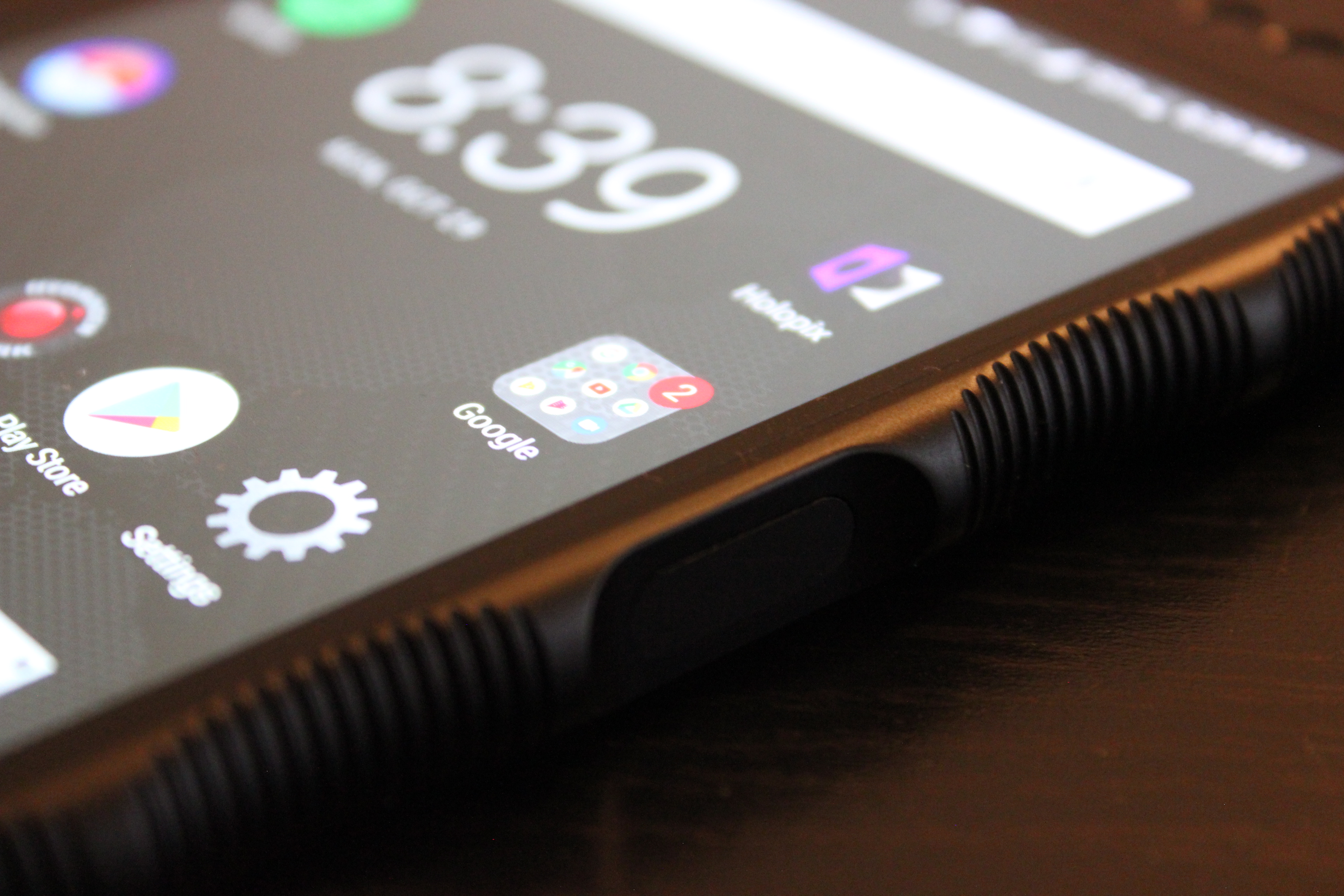 resetting fingerprint hardware on hydrogen one phone