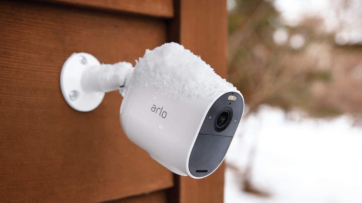 Arlo Pro 4 Spotlight Camera Security Bundle