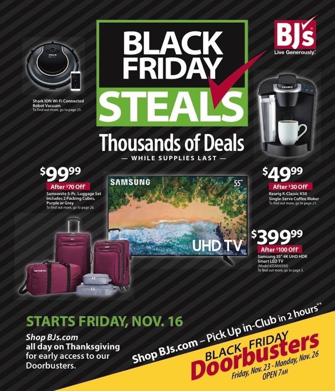 Bj S Black Friday Ad Leaks Tons Of Tv Deals And Other Tech Sales