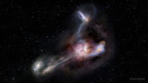 galaxy eating galaxies