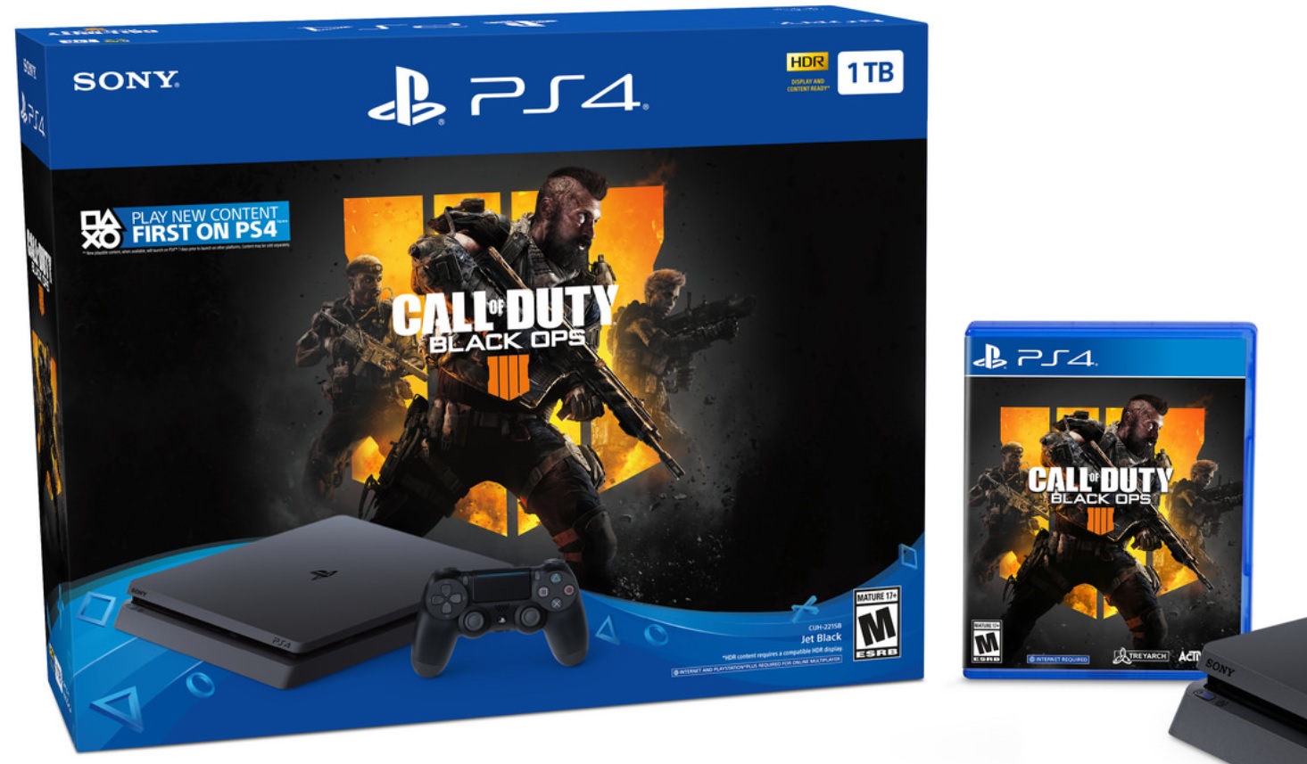 Playstation 4 bundle sale call of duty