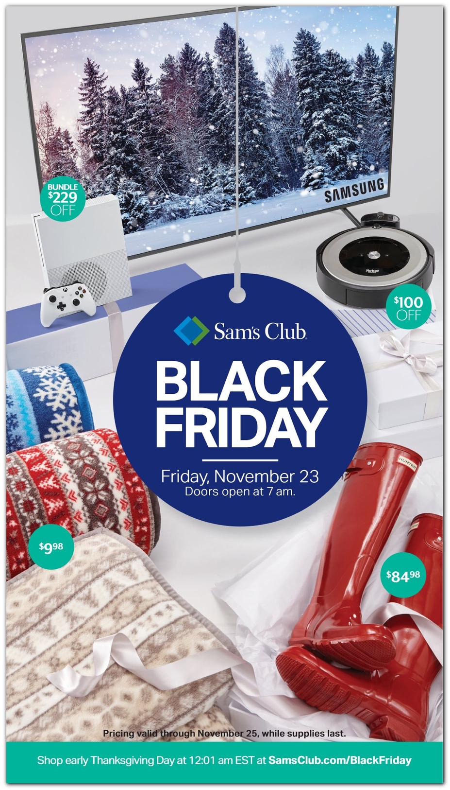 Sam’s Club’s Black Friday 2018 ad leak: Hot Xbox One S and 75-inch TV bundle, cheap 4K TVs – BGR