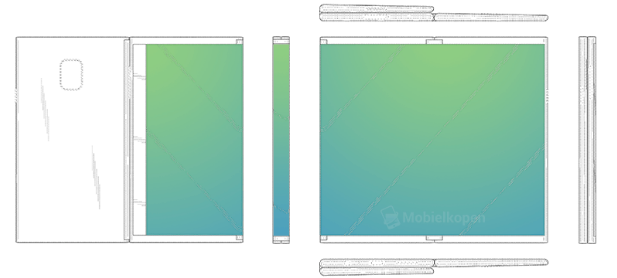 Samsung foldable tablet