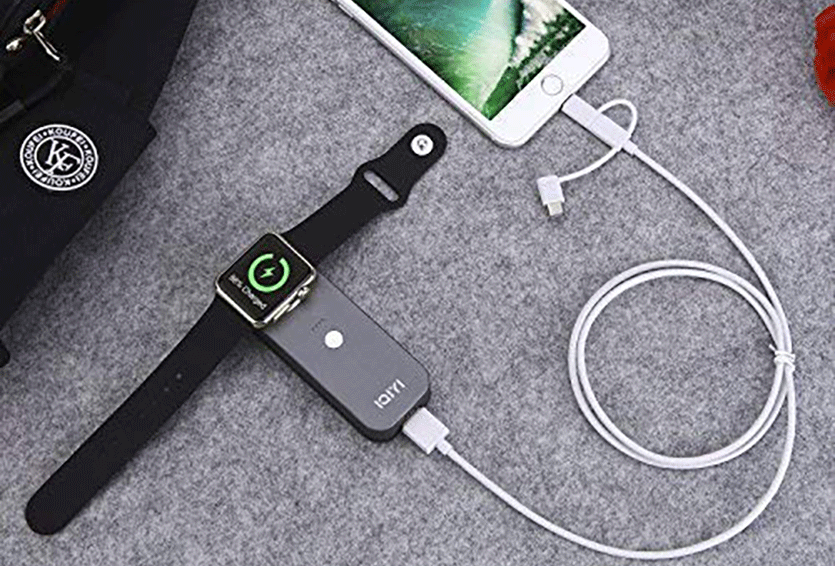 Charge your iPhone and Apple Watch on 
