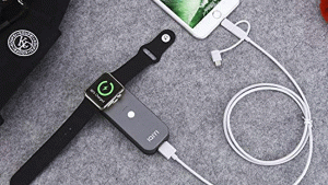 Portable Apple Watch and iPhone Charger