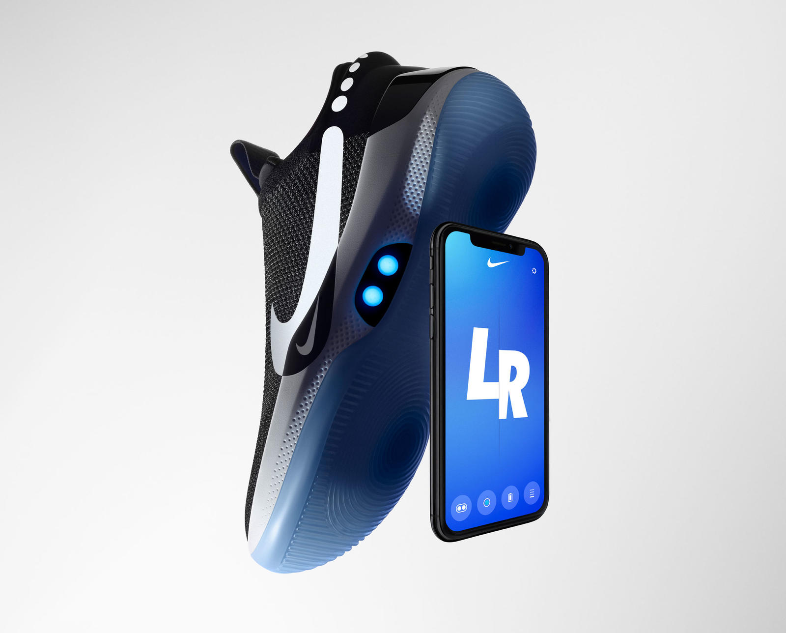 Nike unveiled a of self-lacing shoes that you can control with an app |