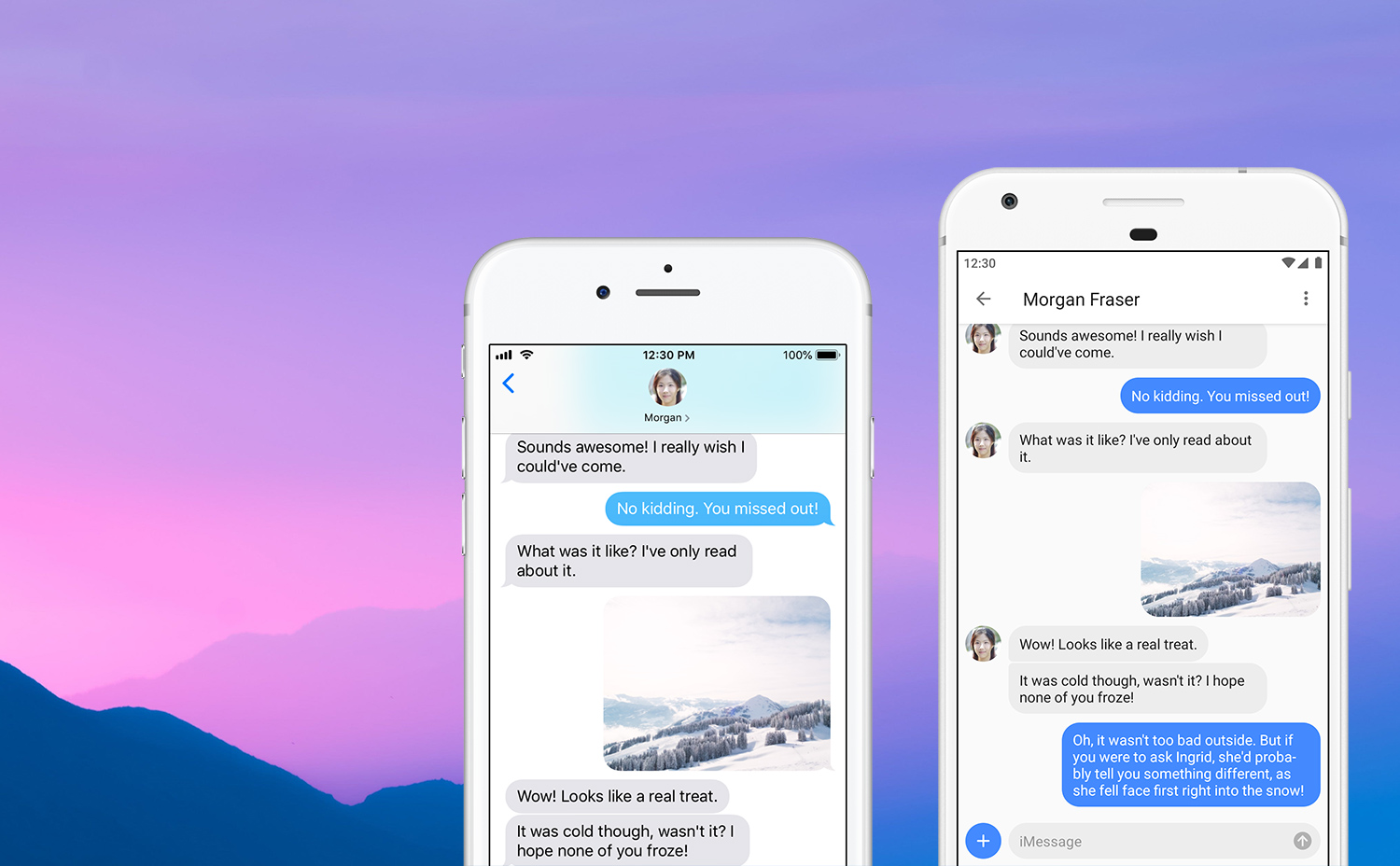 download apple imessage on android