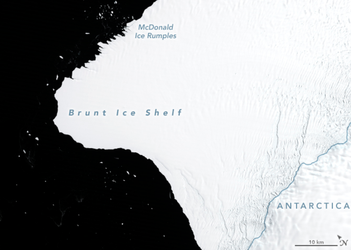 Iceberg twice the size of New York City is about to break free from ...