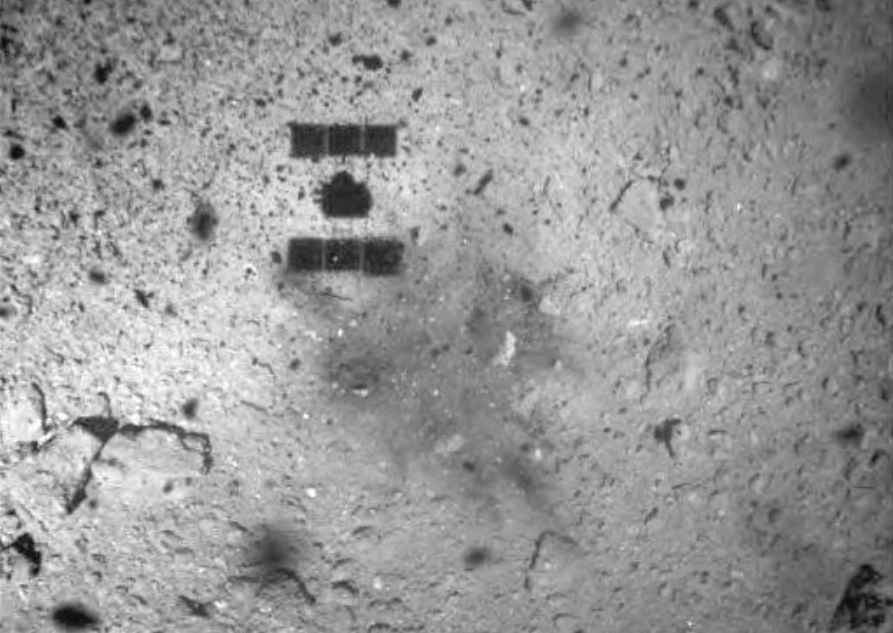 ryugu dark spot