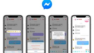 Facebook Messenger unsend feature Facebook Messenger unsend feature
