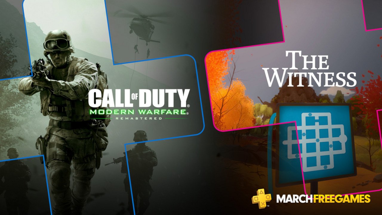 PlayStation Plus free games March Call of Duty The Witness | BGR