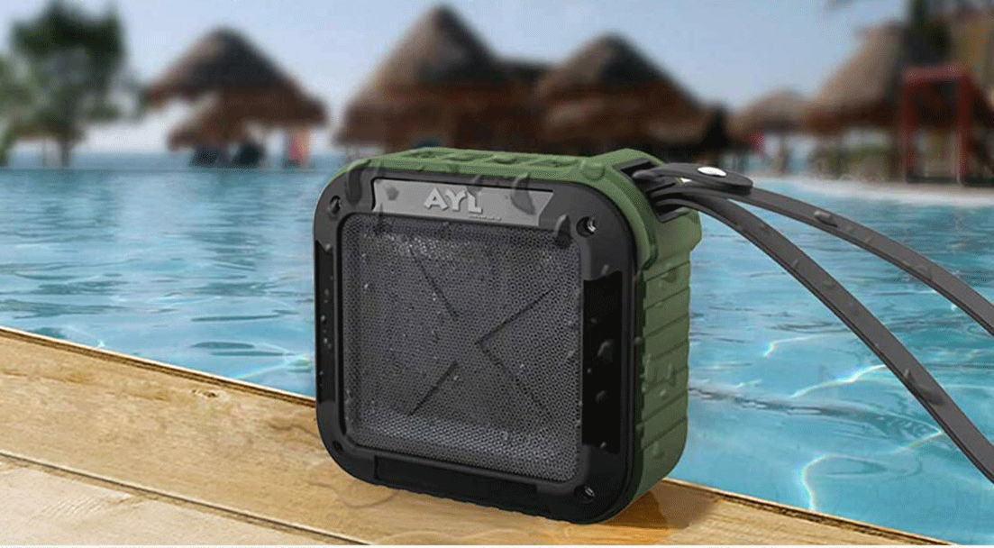 portable outdoor waterproof bluetooth speaker