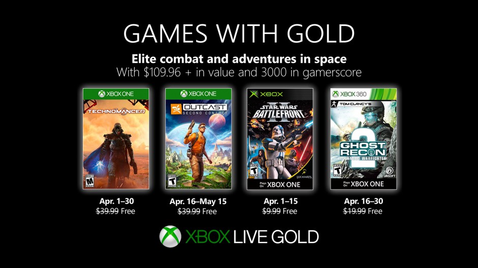 Xbox live store may free games