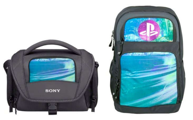 A backpack with a flexible screen? Sure, Sony, why not