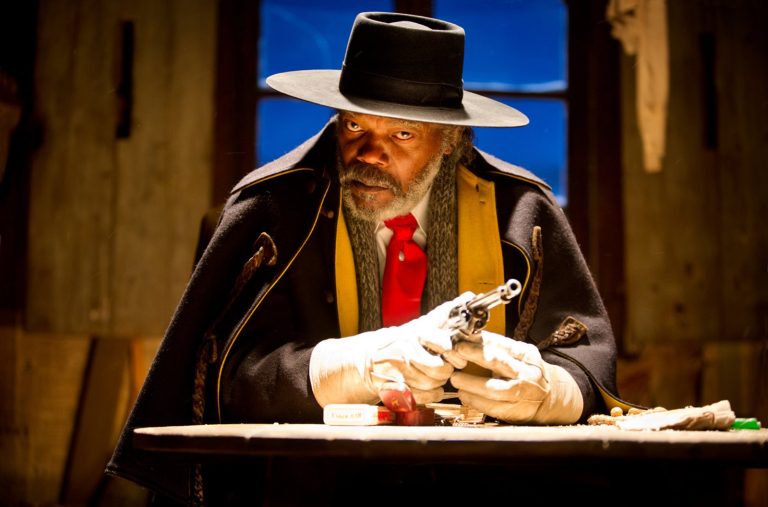 Samuel L. Jackson in The Hateful Eight.