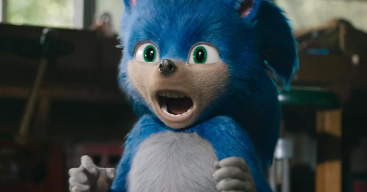 The Sonic the Hedgehog movie trailer is a 200mph slap in the face