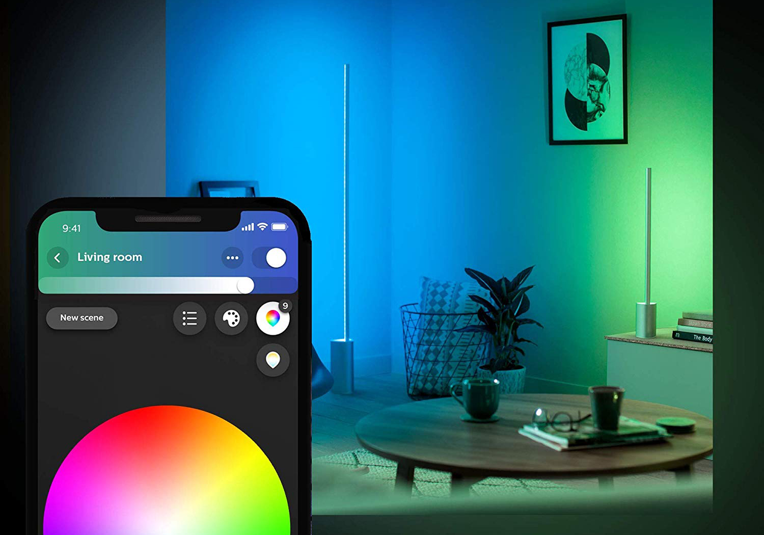 philips hue desk