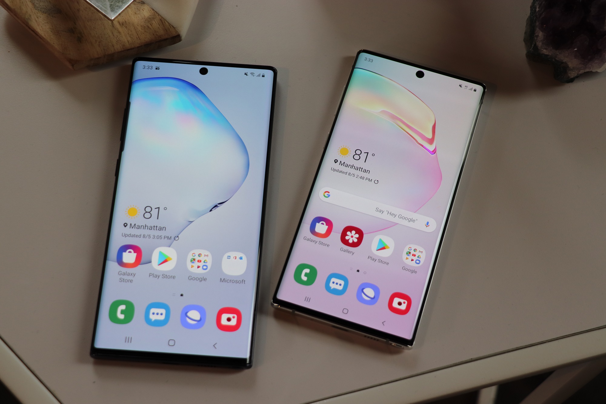 note 10 plus on contract