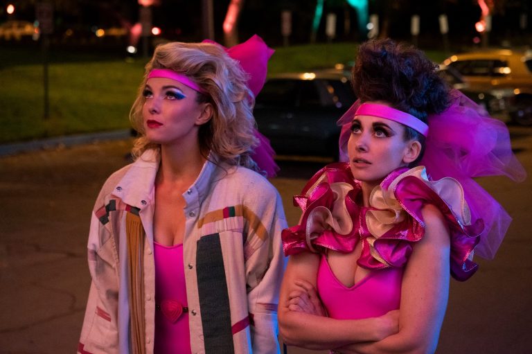 A scene from GLOW on Netflix.