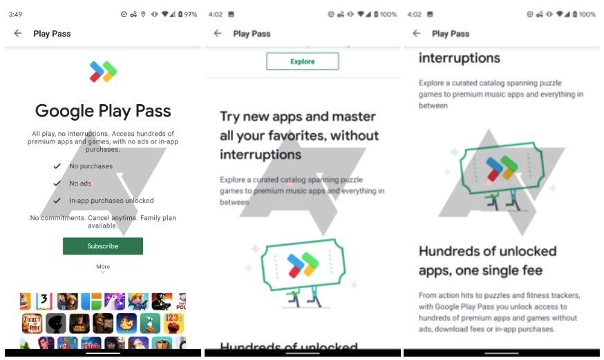 Google Play Pass subscription service launched in the US for $5