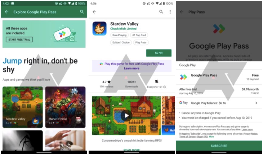 Google confirms “Play Pass” subscription service for Android apps