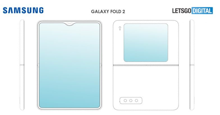 samsung galaxy fold 2 dimensions