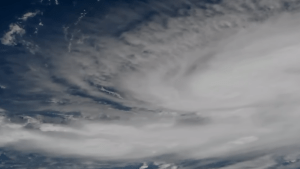 hurricane dorian from space