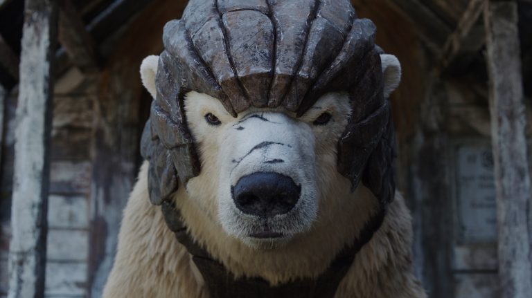 Iorek Byrnison in His Dark Materials.