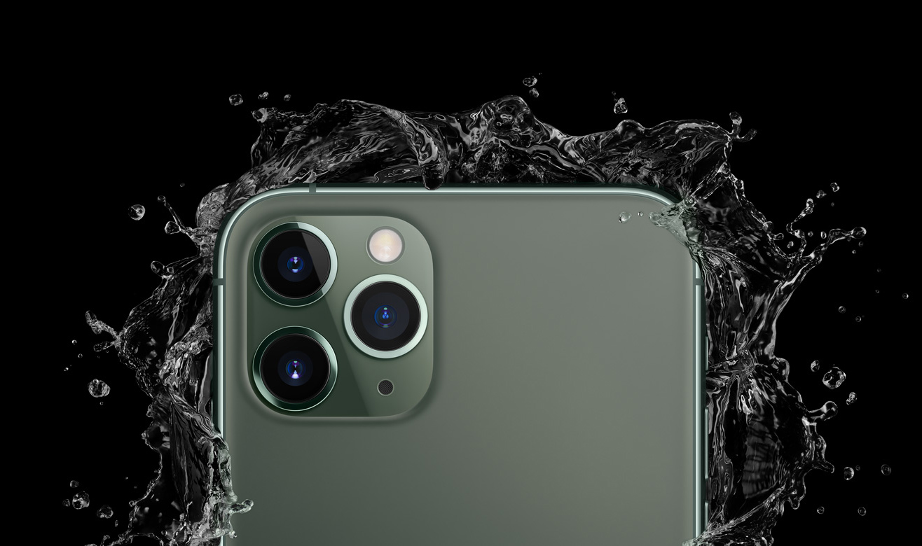 iphone 11 pro water