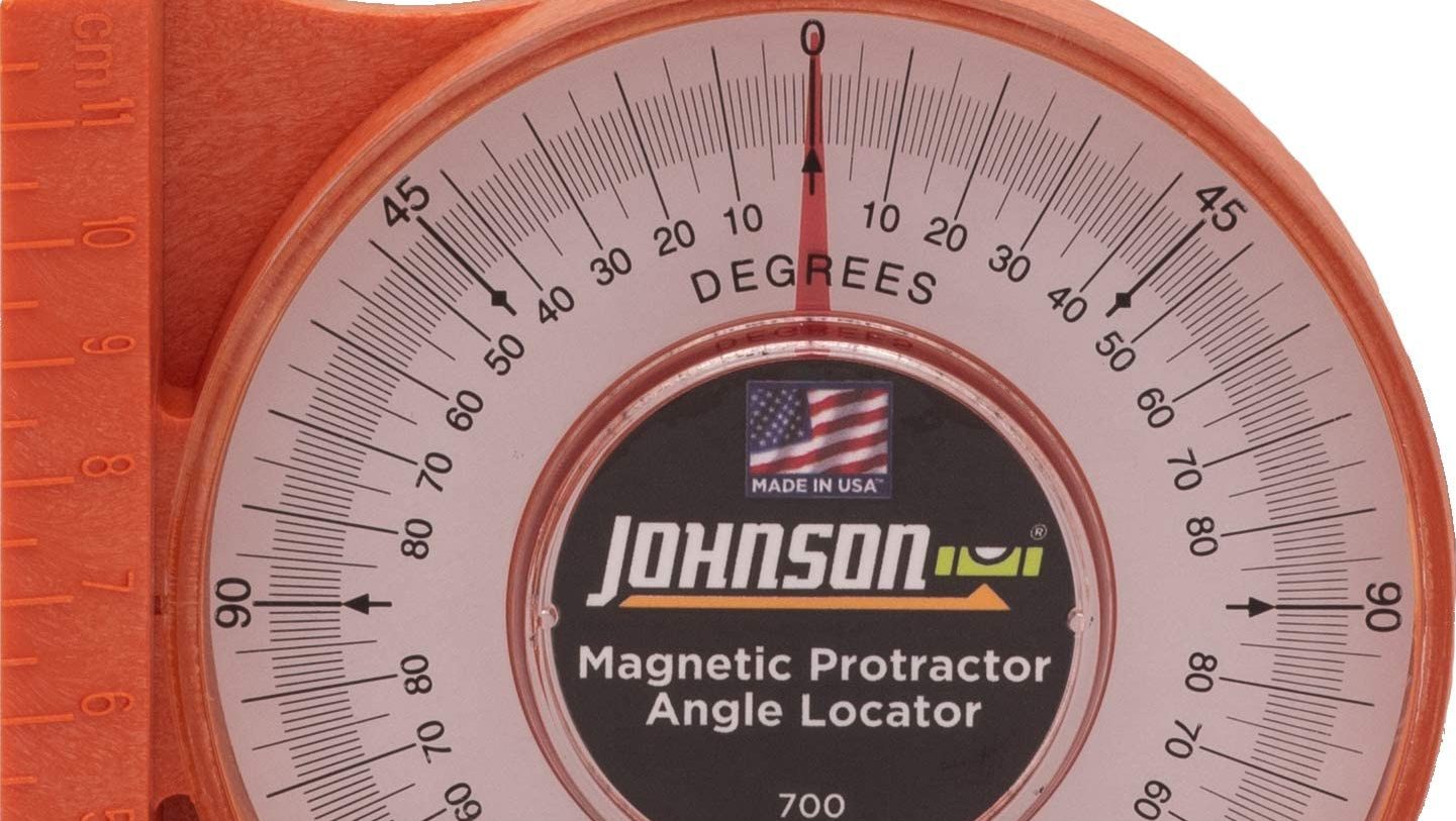 Magnetic protractor