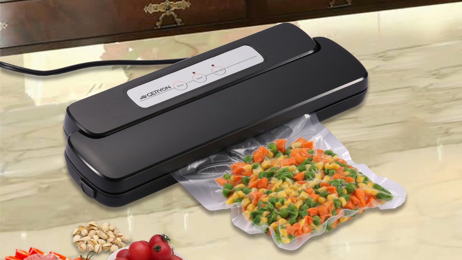 geryon vacuum sealer not vacuuming