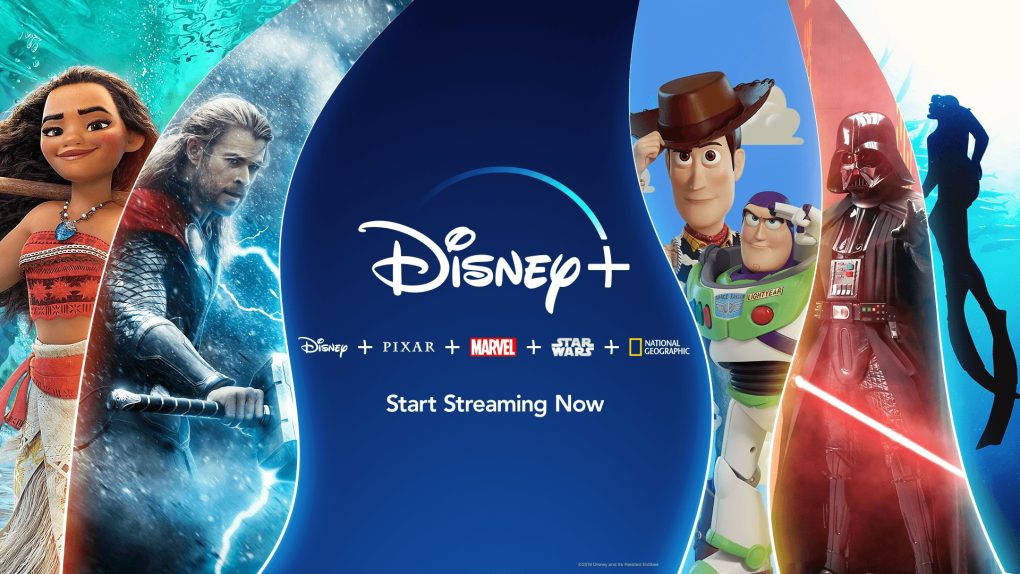 Disney+  Disney, Pixar, Marvel & National Geographic