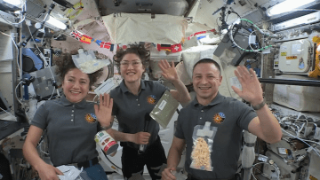 space station thanksgiving