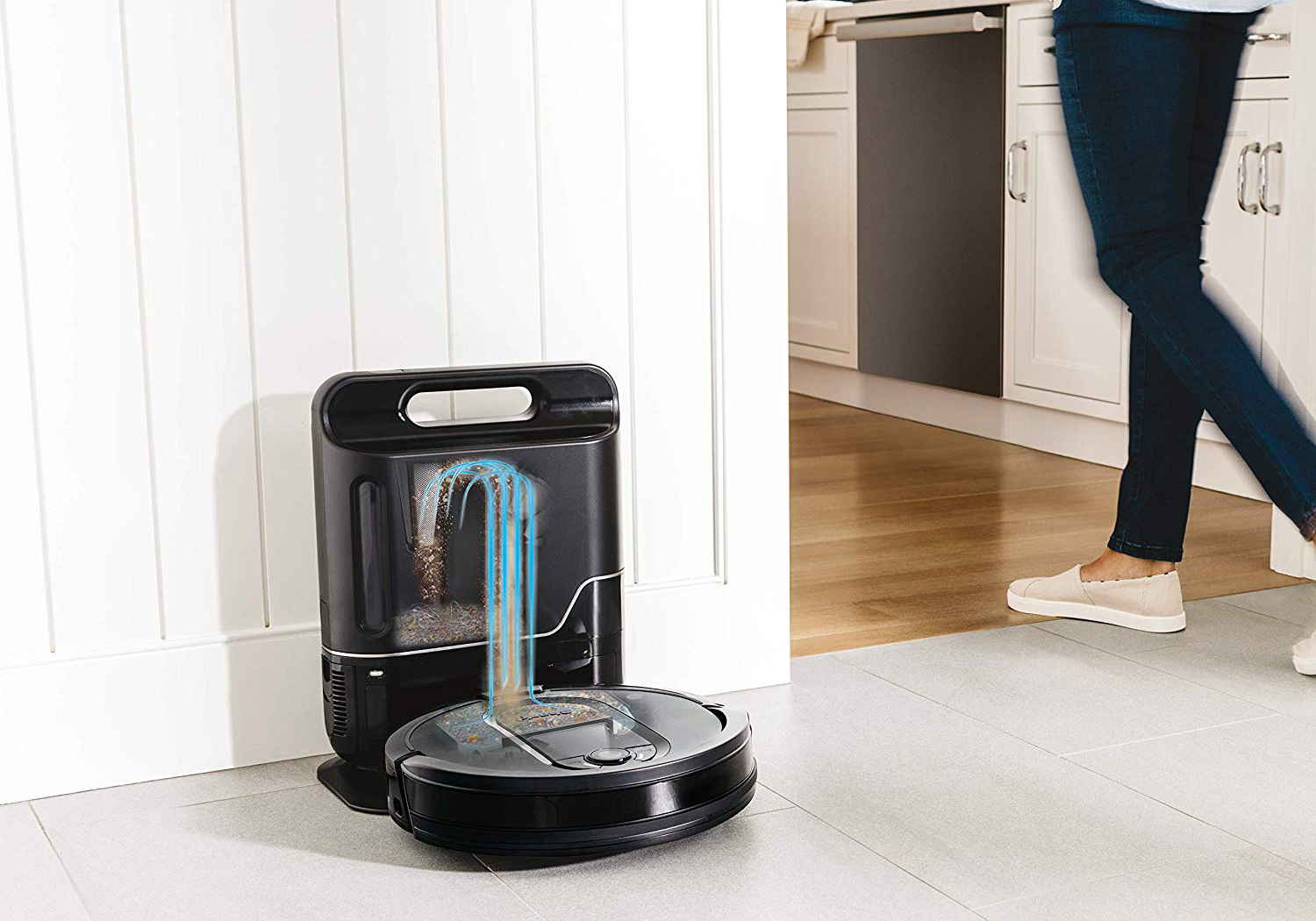 This robot vacuum empties itself like a $1,000 Roomba, but it’s only