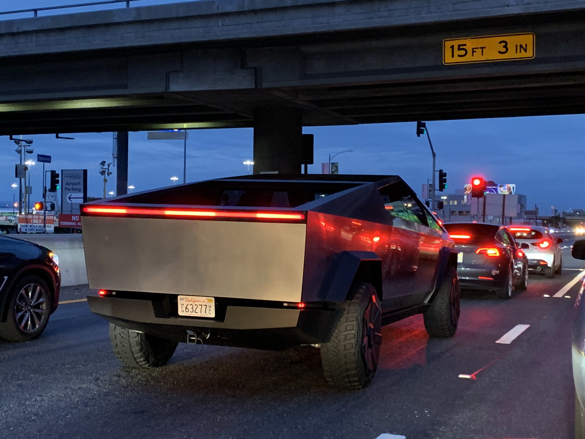 New Video And Photos Of Tesla's Cybertruck In The Wild Surface Online