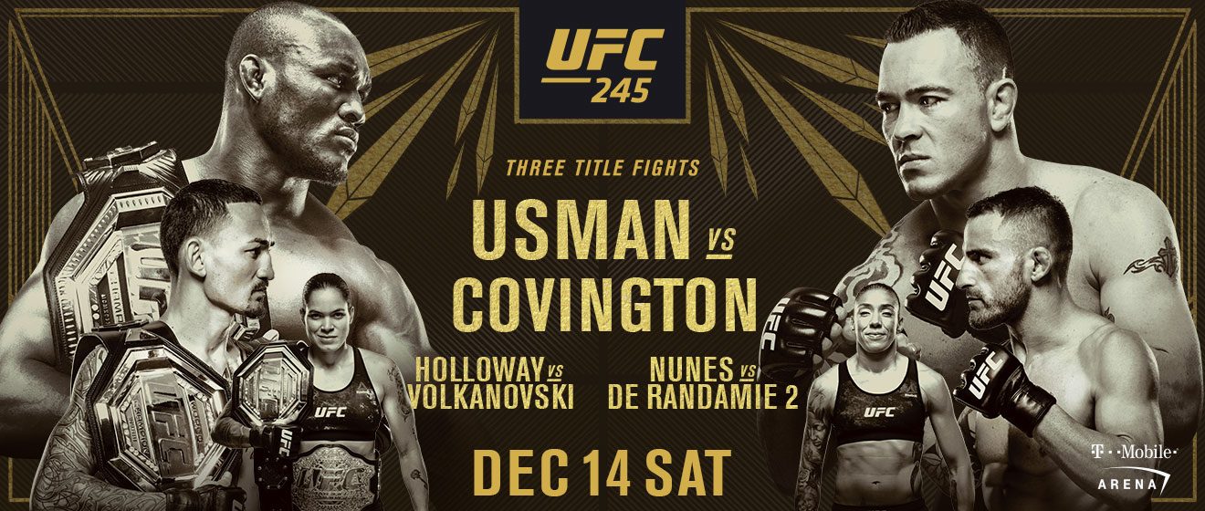 UFC 245 boasts three title fights this Saturday on ESPN+ BGR