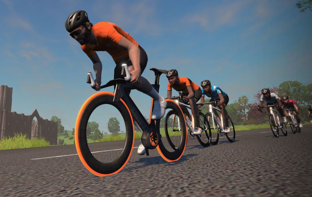 zwift riding