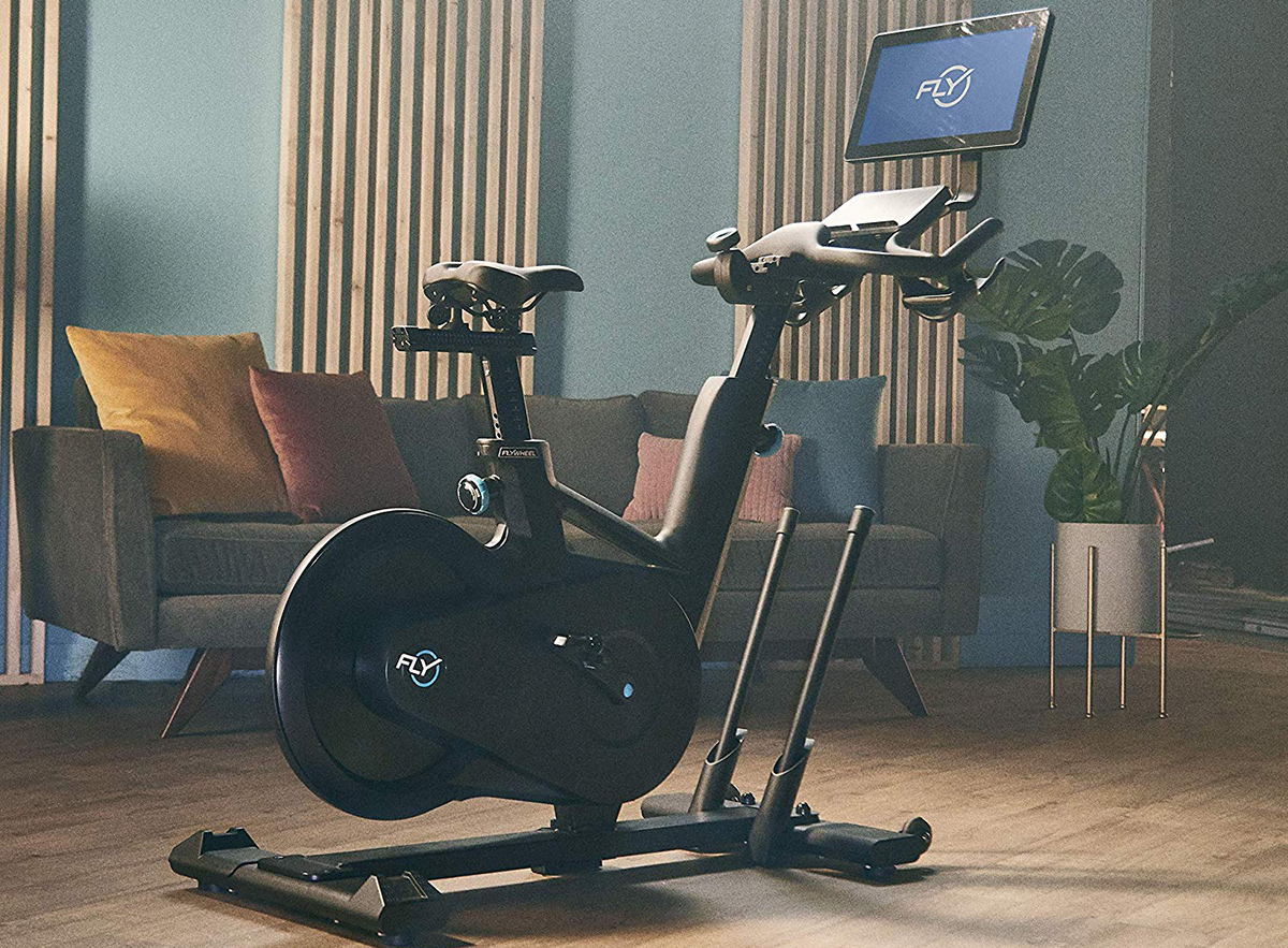 homcom 8kg flywheel exercise bike