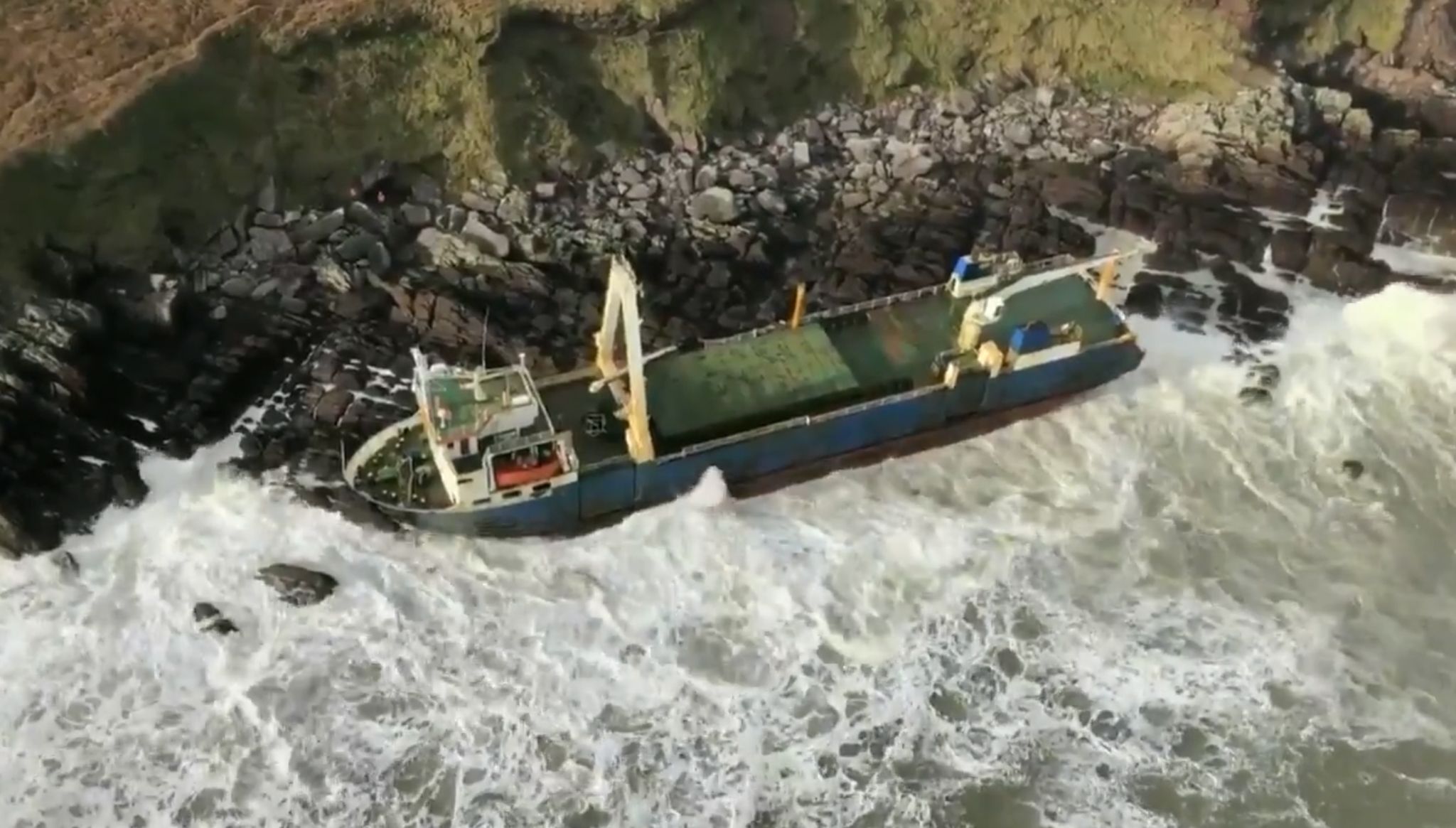 Abandoned ghost ship washes ashore in Ireland without a crew, and we’re