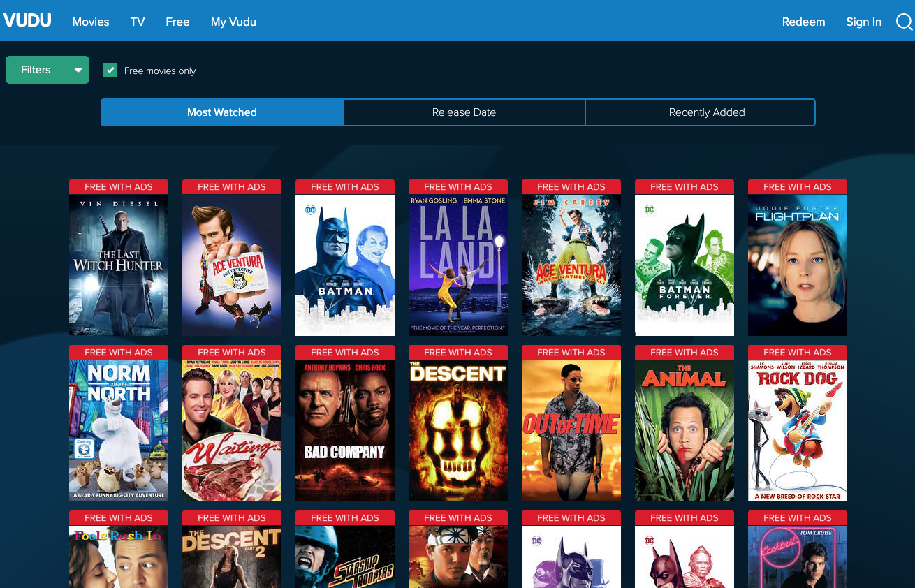 apps to watch free movies without paying