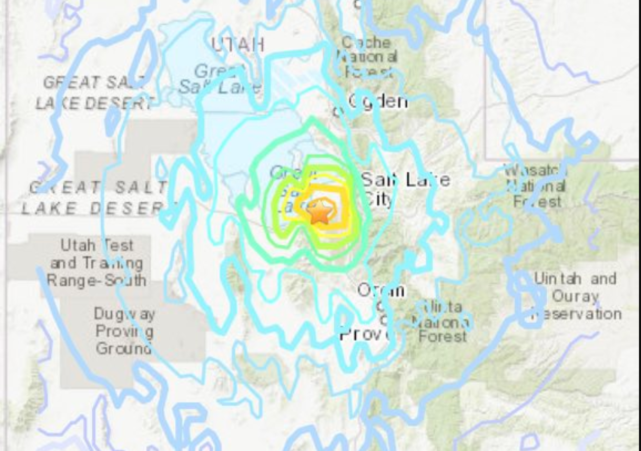 A 5.7 magnitude earthquake just rocked Utah BGR