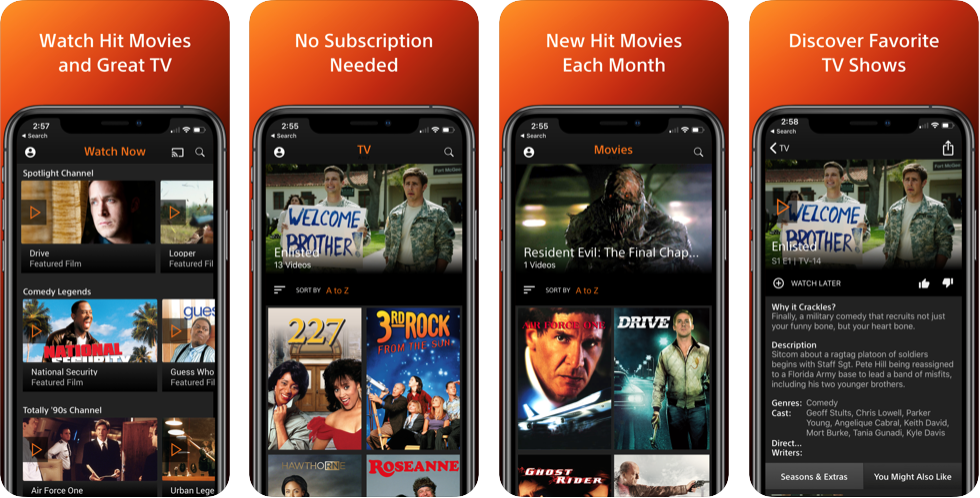 apps to watch free movies without paying