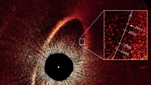 disappearing exoplanet