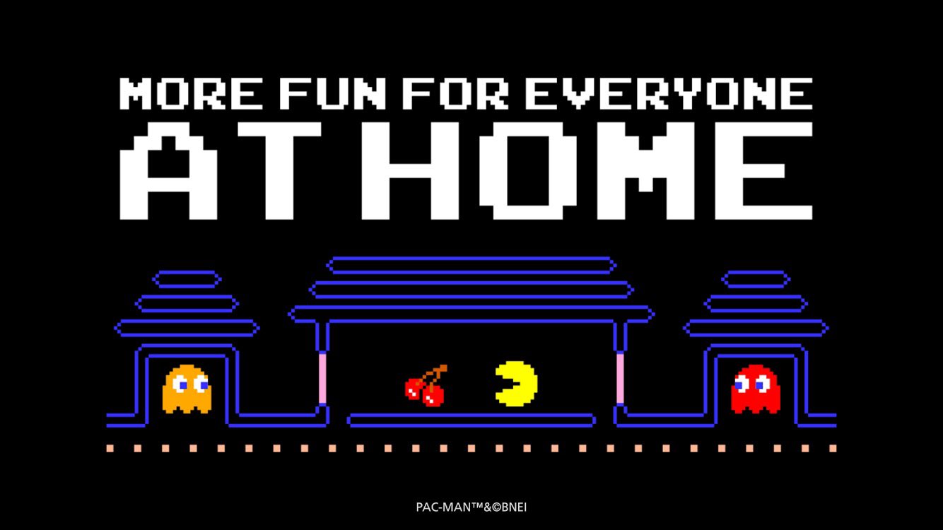 Download Original Pac Man Game Over Background