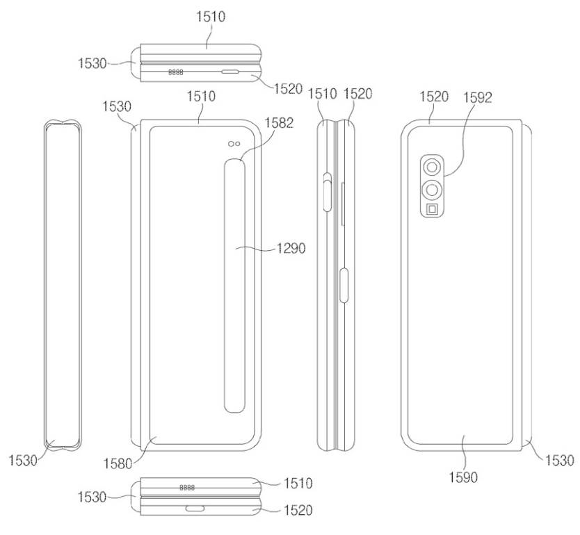 samsung fold dimensions