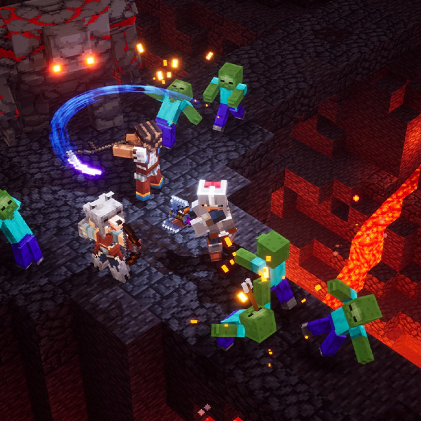 Xbox aims for another hit with 'Minecraft Dungeons' launch