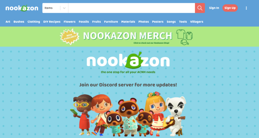 Animal crossing amazon clearance website