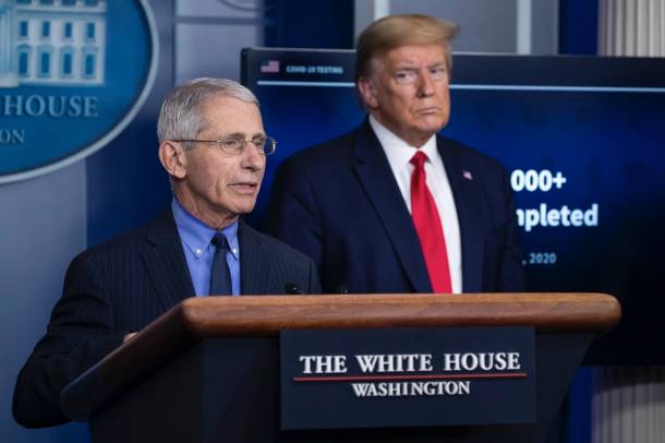 Fauci Vs Trump